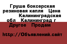 Груша боксерская резиновая капля › Цена ­ 3 500 - Калининградская обл., Калининград г. Другое » Продам   